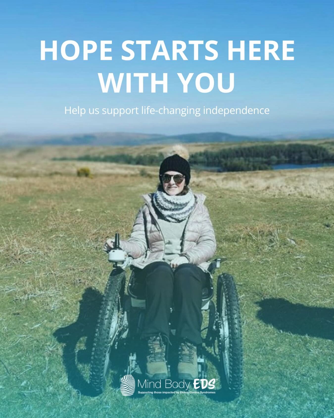 &ldquo;Mind Body EDS has changed my life. Your grant has enabled me to complete my MSci degree in Environmental Sciences, allowing me to work outdoors in dunes and off-track terrain. You truly are making a positive difference.&rdquo; 💙

This is the 