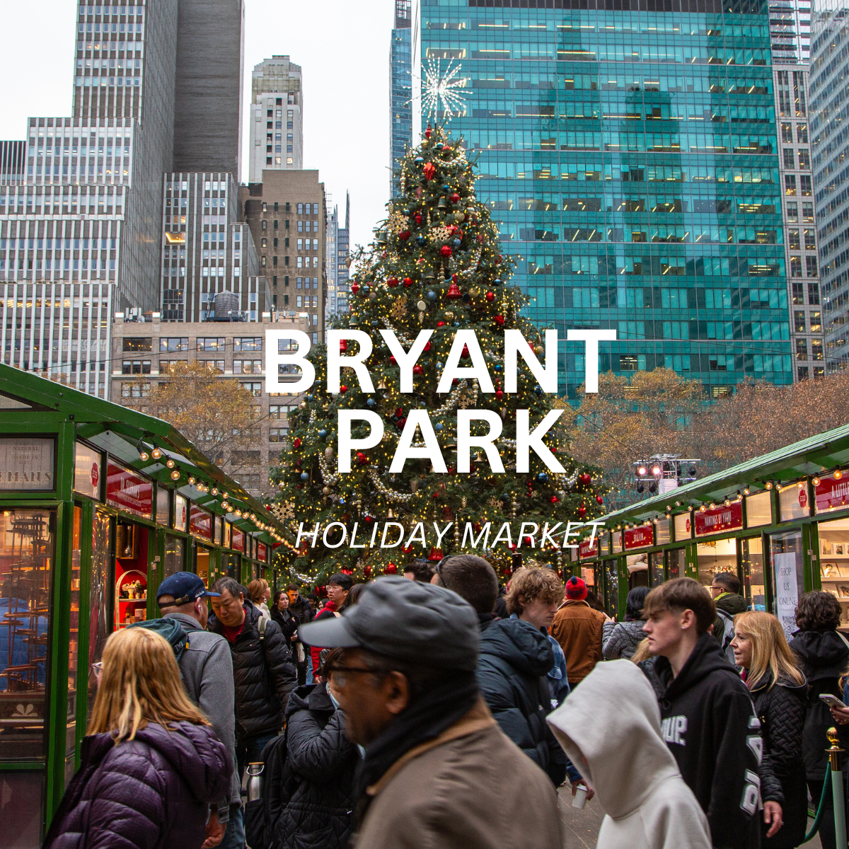 Bryant Park Winter Village