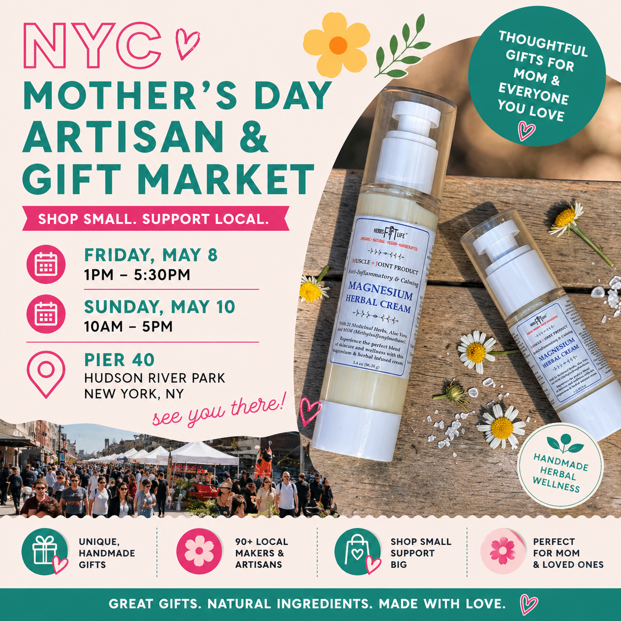 NYC Mother’s Day Artisan &amp; Gift Market