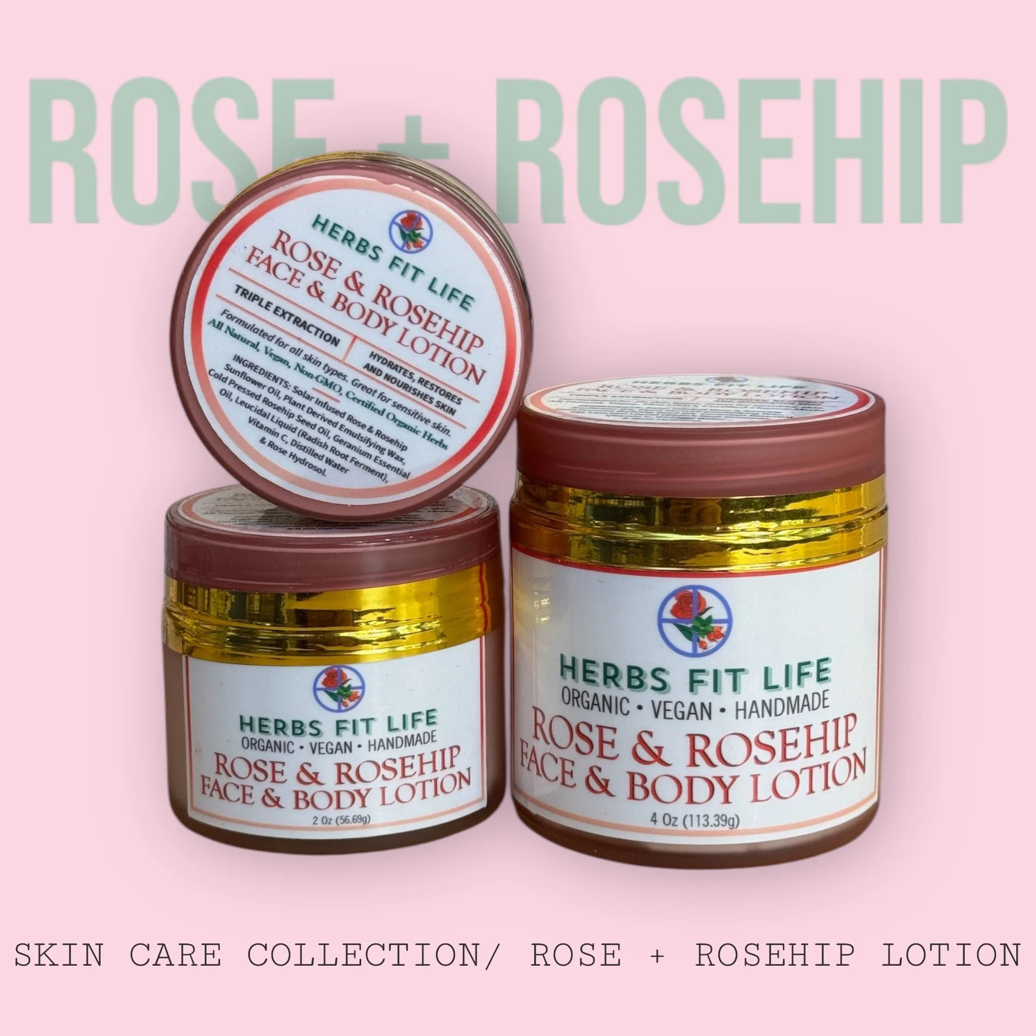 Rose and Rosehip Lotion