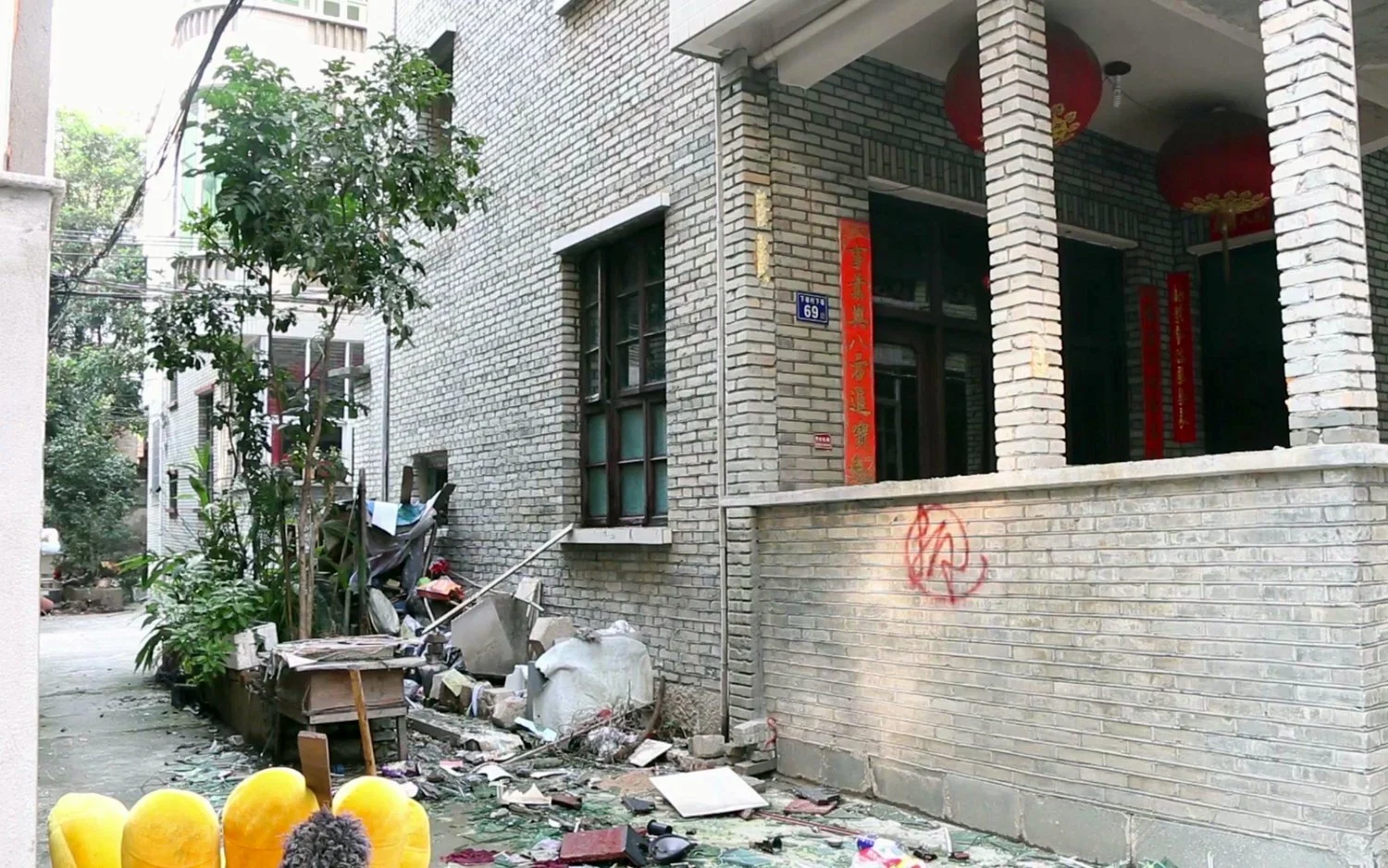  Ye’s House in Hometown during the Demolishment Process in 2018 