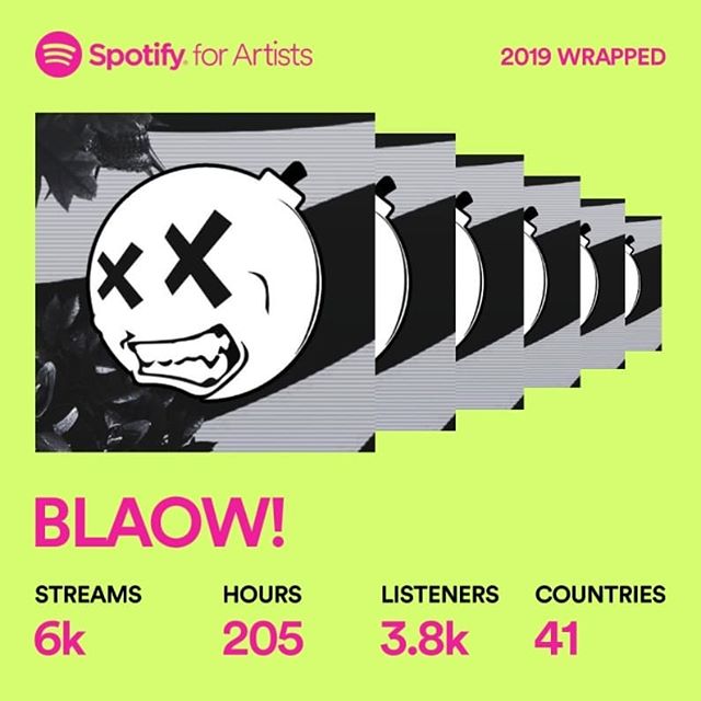 Thank you all for the love and support 🖤
Moar Music Coming 2020
.
.
.
.
.
.
.
.
.
.
.
.
.
.
.
.
#spotify #spotifywrapped #bassmusic #dub #anotheryear #2020 #drop #newmusic
