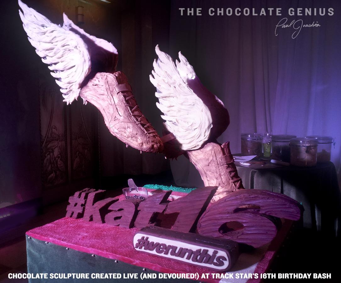 16th Birthday Track Star's Sculpture