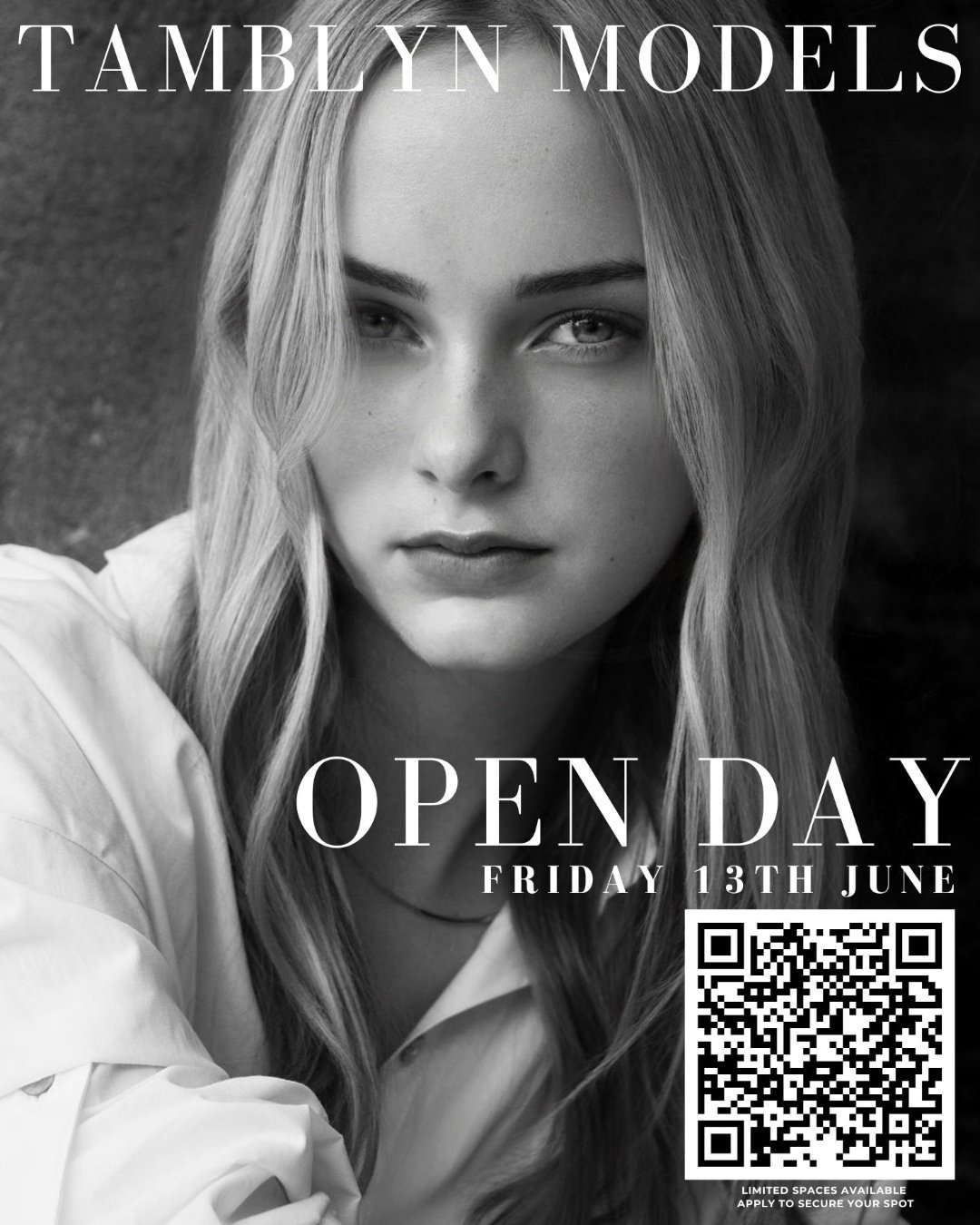 REGISTER TO GET SCOUTED AND BOOK YOUR SPOT!

TAMBLYN MODELS OPEN DAY
Date: Friday, 13th of June
Location: Brisbane
Time: 12.45pm

Applicants must be:
- QLD based
- Australian citizens, permanent resident or hold a current Australian working visa 

LI