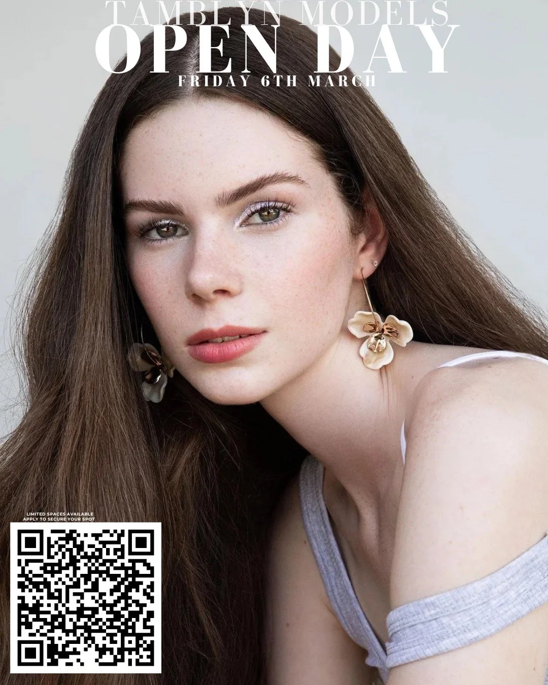 REGISTER TO GET SCOUTED AND BOOK YOUR SPOT!

TAMBLYN MODELS OPEN DAY
Date: Friday, 6th March
Location: Brisbane
Time: 12.45pm

Applicants must be:
- QLD based
- Australian citizens, permanent resident or hold a current Australian working visa 

LIMIT
