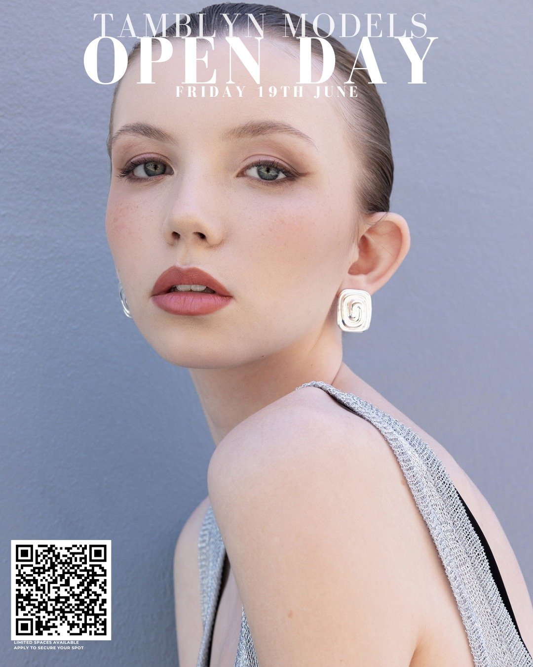REGISTER TO GET SCOUTED AND BOOK YOUR SPOT!

TAMBLYN MODELS OPEN DAY
Date: Friday, 19th June
Location: Brisbane
Time: 12.45pm

Applicants must be:
- QLD based
- Australian citizens, permanent resident or hold a current Australian working visa 

LIMIT