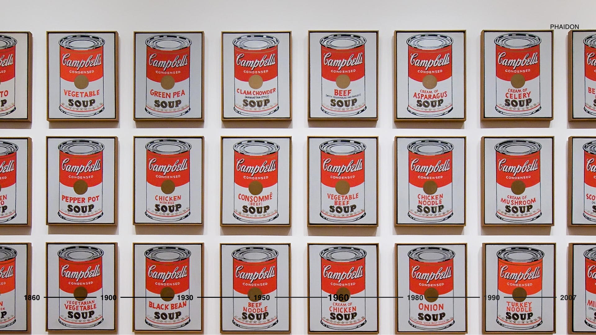  In 1962, Andy Warhol took on the Campbell's soup can – an effort that transformed the way we see art and became one of the most iconic, signature pieces of his career. 