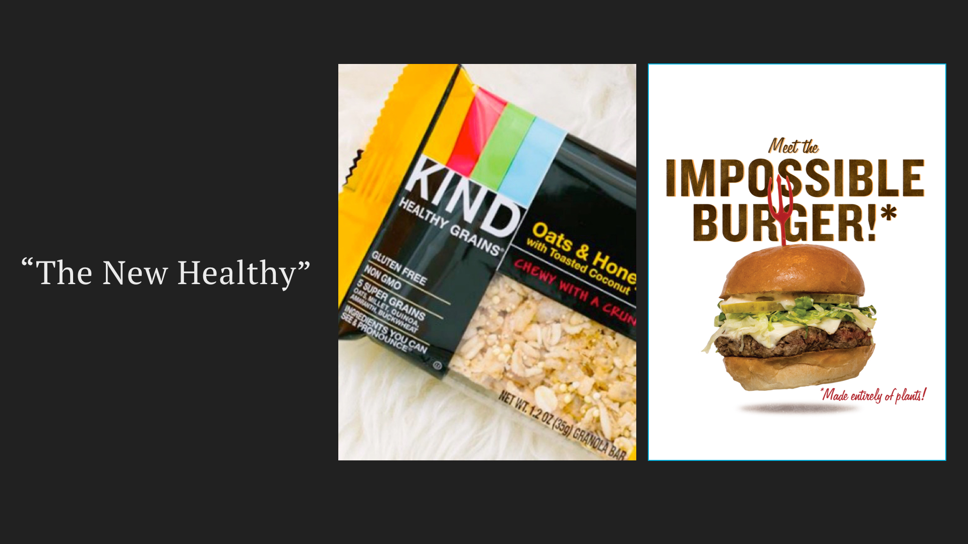 Today healthy is defined as 'products that are good for you and for the planet.' And Science and technology is transforming our food to make this possible. And while we see the small players innovating and leading the way we eat....