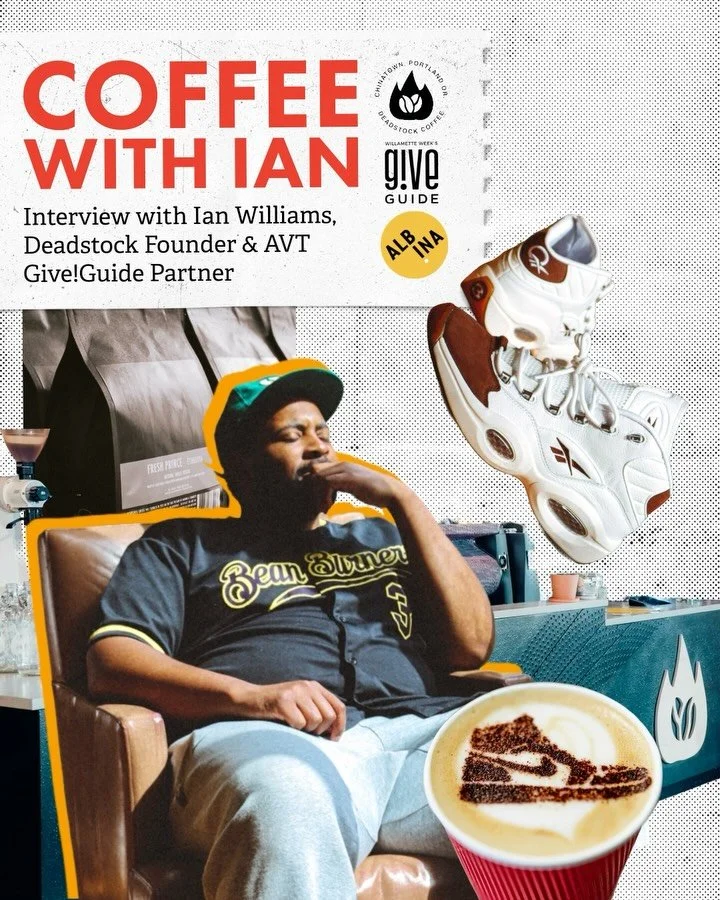 This month, we&rsquo;ve teamed up with @deadstockcoffee for @giveguide and had a coffee chat with Ian Williams ( @eeeweezie ), creative genius, founder, and community builder. 

When we sat down with Ian, he reminded us that building culture isn&rsqu