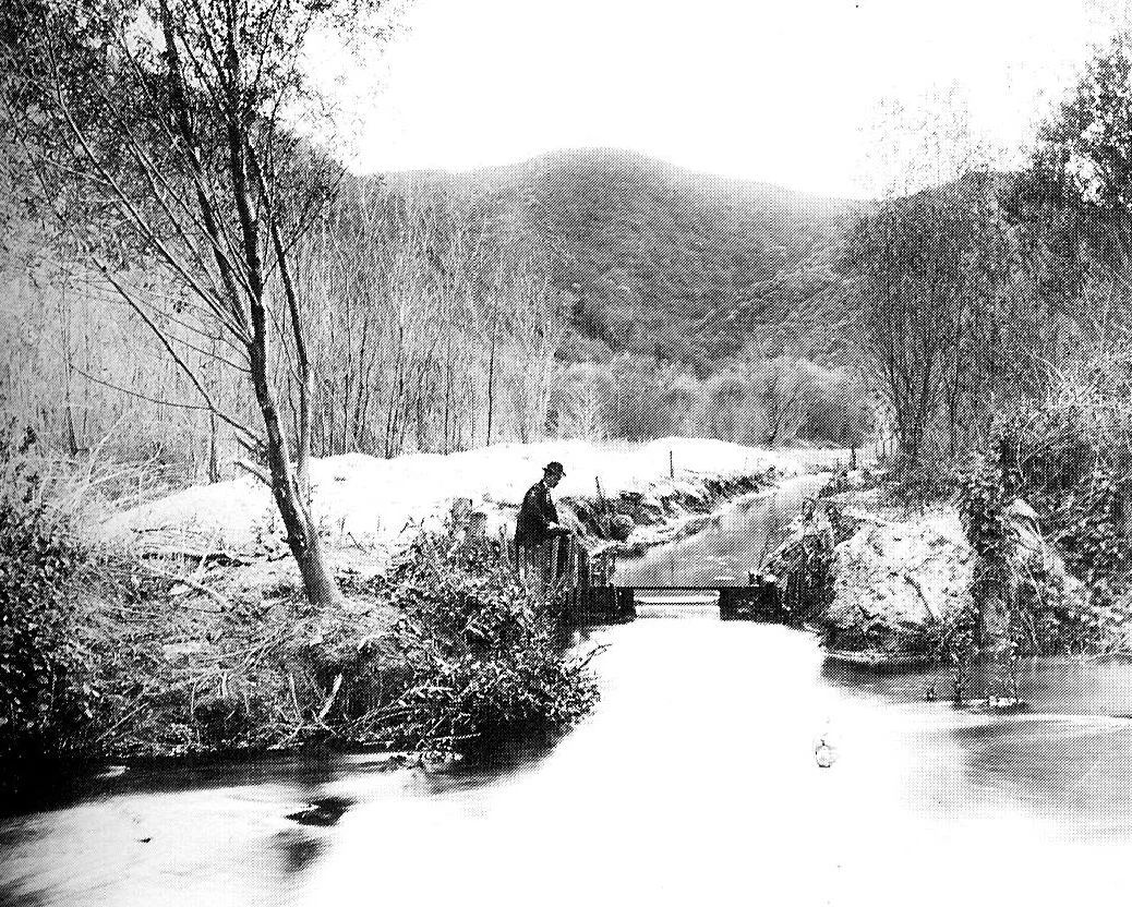 11. Taming the Los Angeles River, Glendale Narrows, 1896