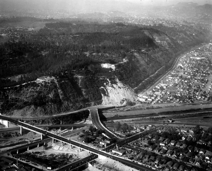 18. Aerial view of the “incredible moving mountain” the morning after its collapse, 1937
