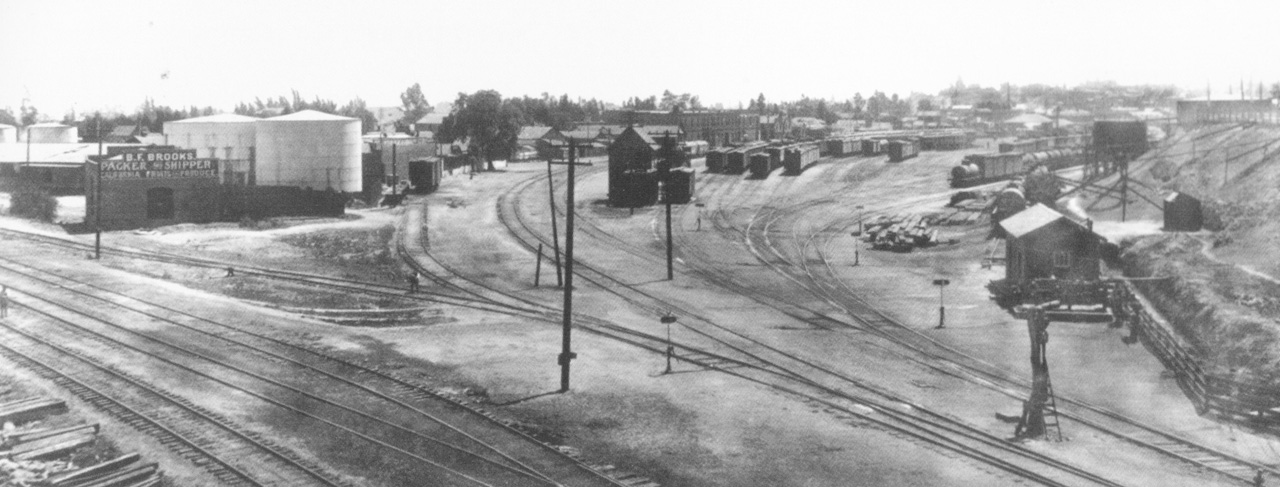  33. View of River Station from near what is now the North Broadway Bridge, 1900 