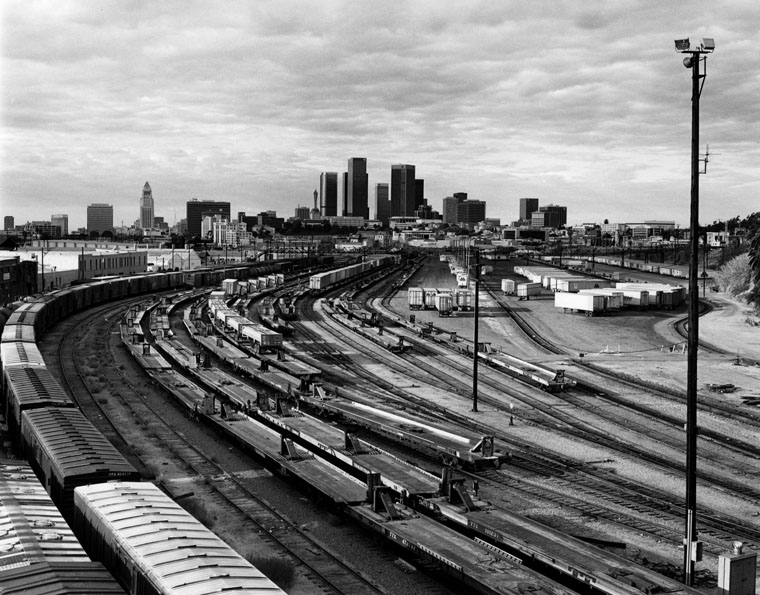  35. View of River Station from the North Broadway Bridge, 1987 