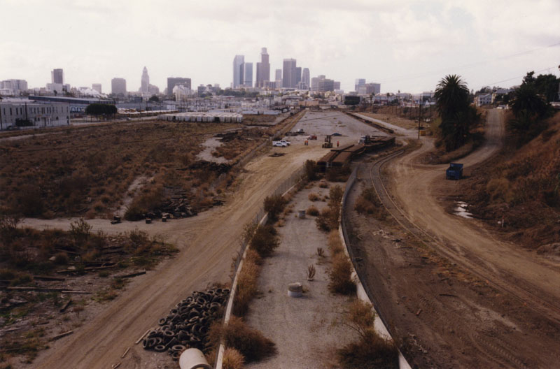  36. View of River Station site from the North Broadway Bridge, 2000 