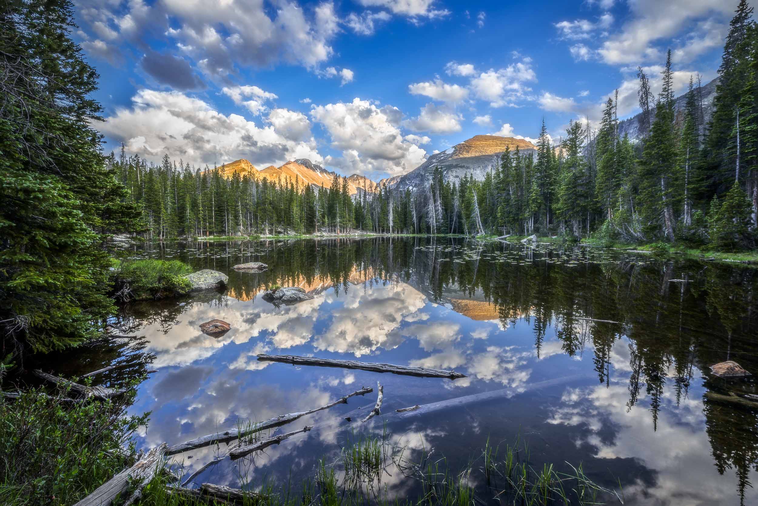 Evening at Nymph Lake