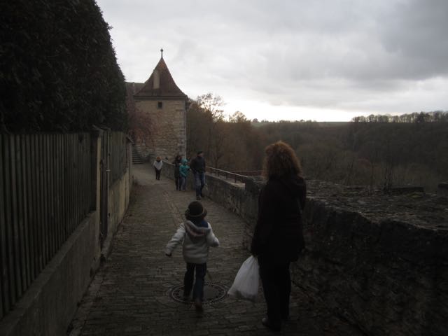 One of the Rothenberg wall's open sections.
