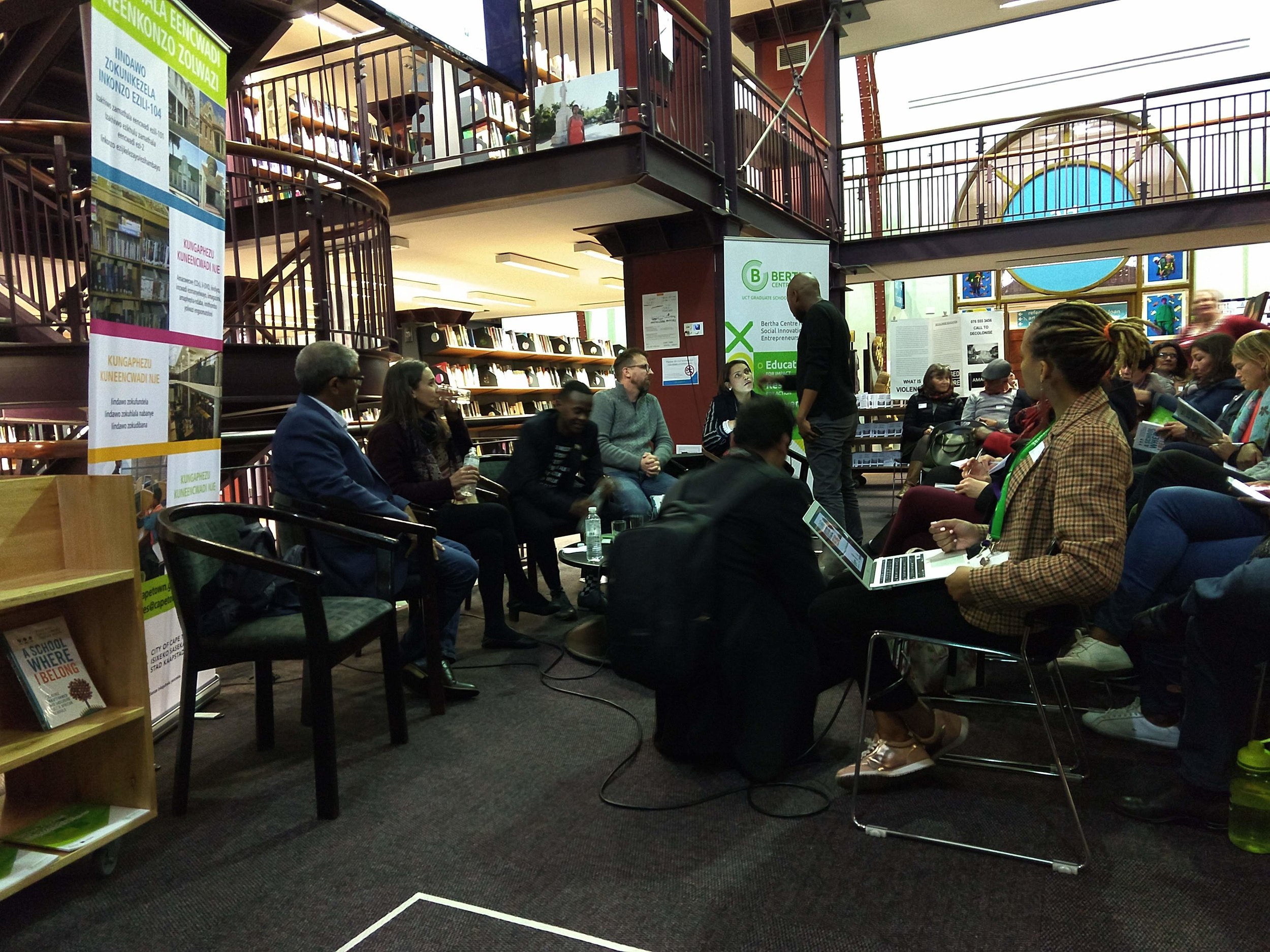 The release for A School Where I Belong drew a large crowd (incompletely shown here).