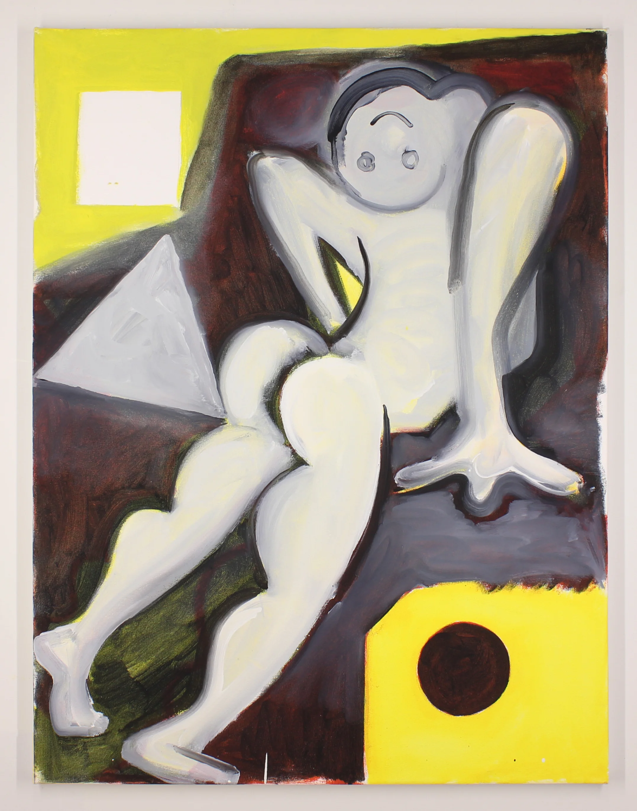      Exercise II   oil on canvas, 38 X 29 inches. 
