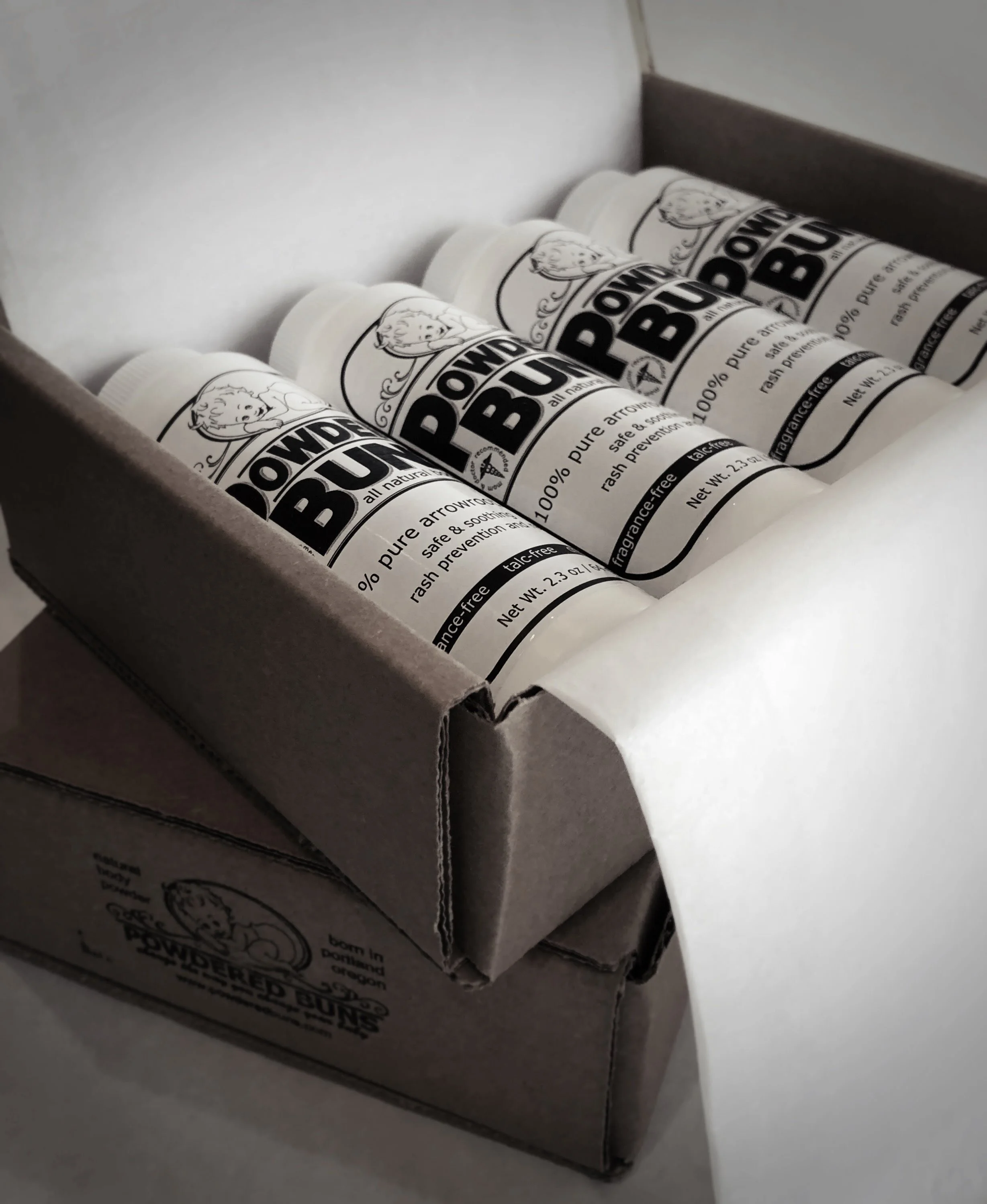 Powdered Buns Natural Body Powder