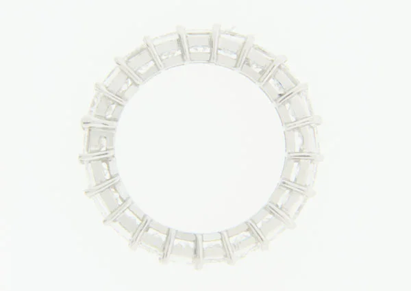 Princess Diamond Eternity Band