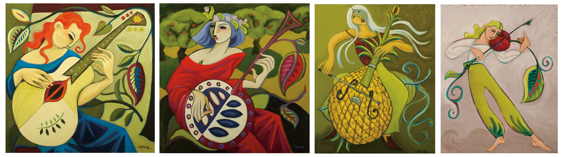 Suite of Fantasy Musical Instruments