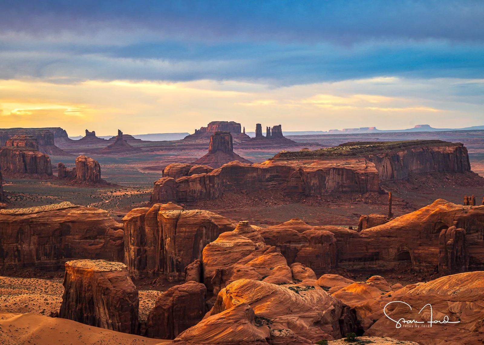 Sunset on the Mesa