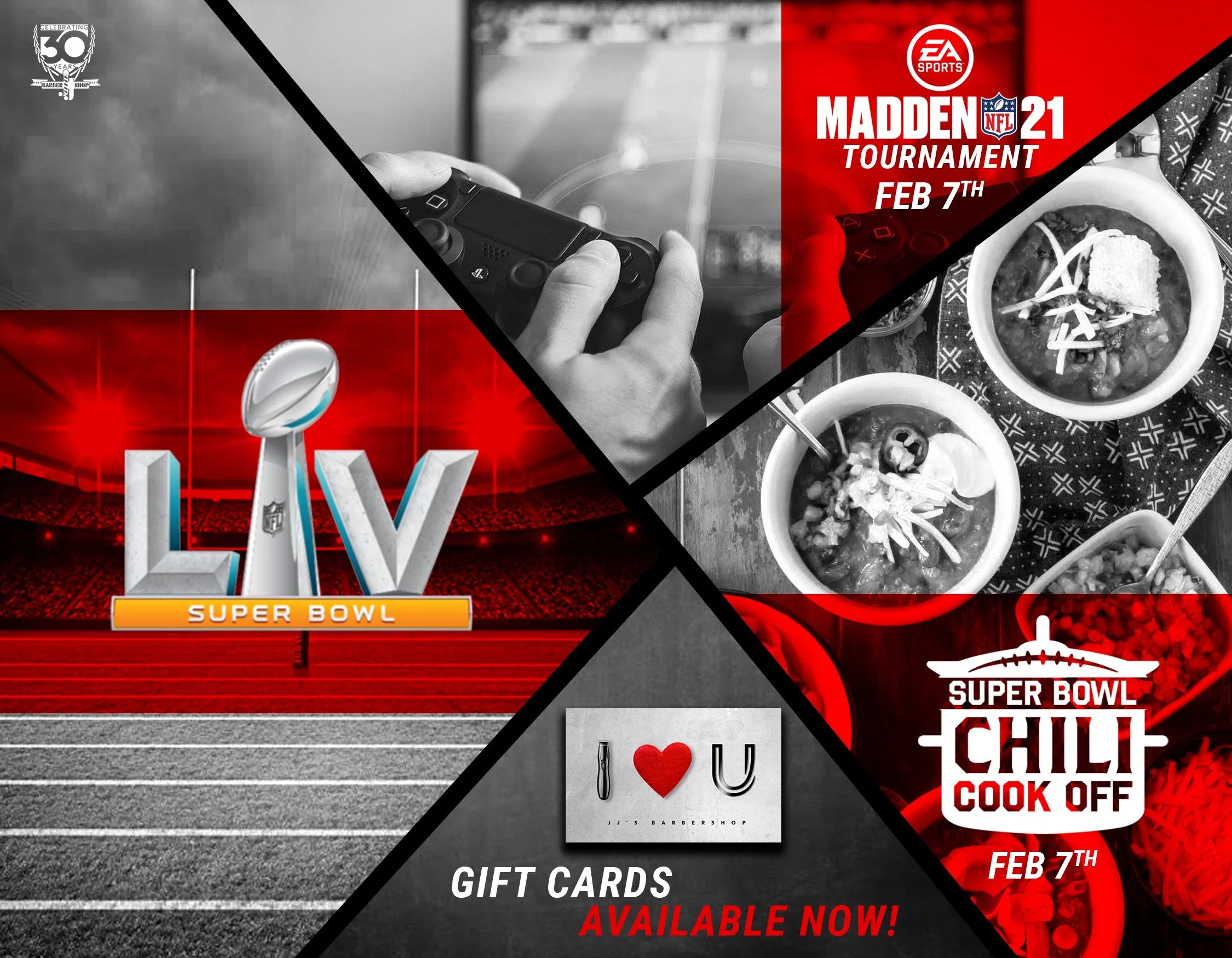Super Bowl Madden Tournament  and Chili Cook-Off
