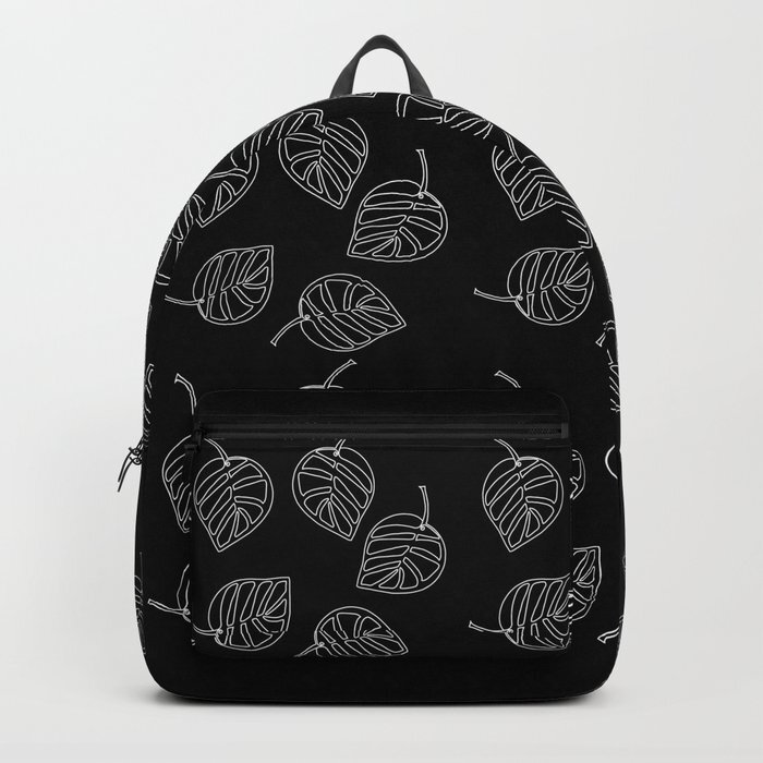 Backpack - Leaves Pattern