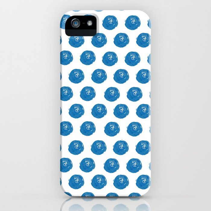 Blue Flower iPhone Case