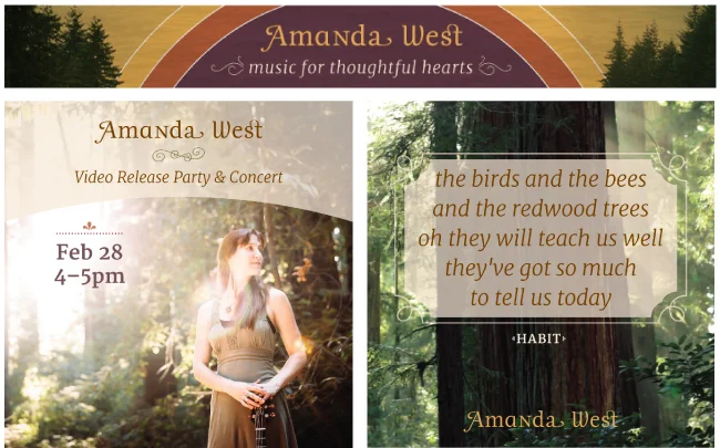 Web banner and social media posts.