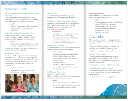 Brochure.