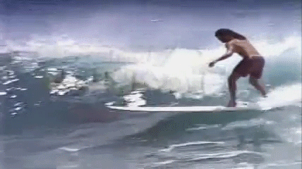 riding that blue wave
