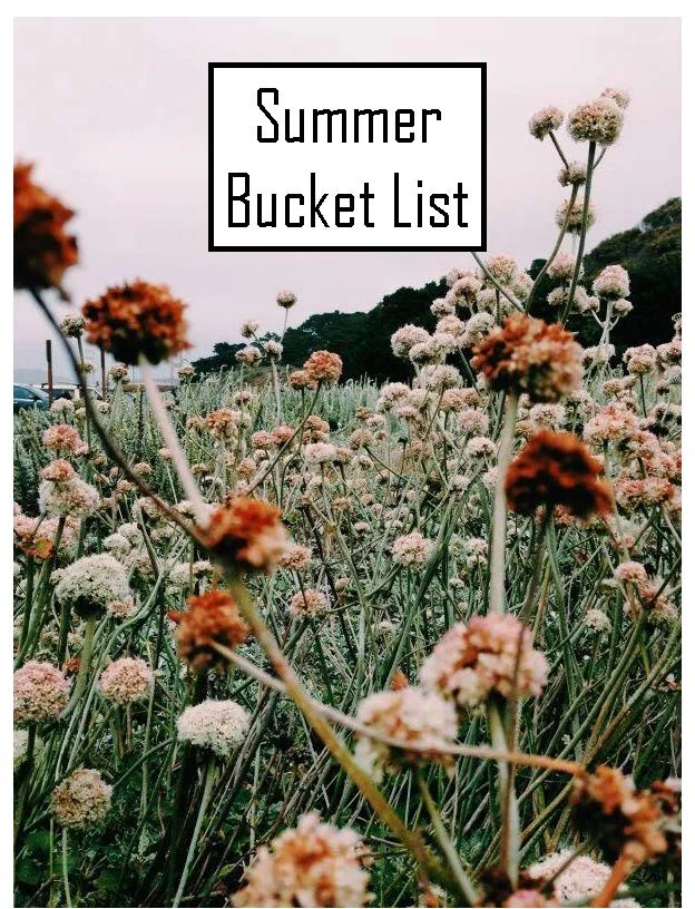 Summer Bucket List