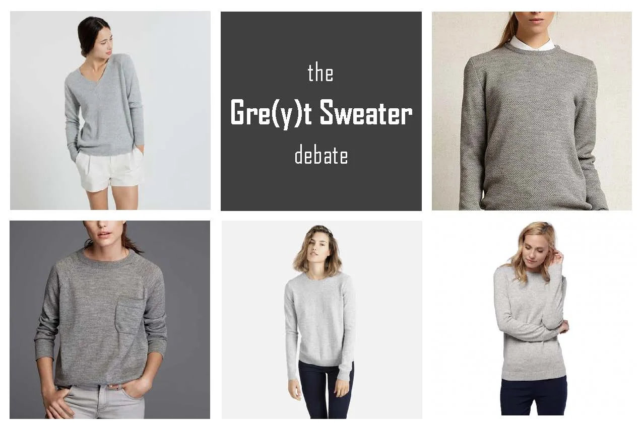 The Gre(y)t Sweater Debate