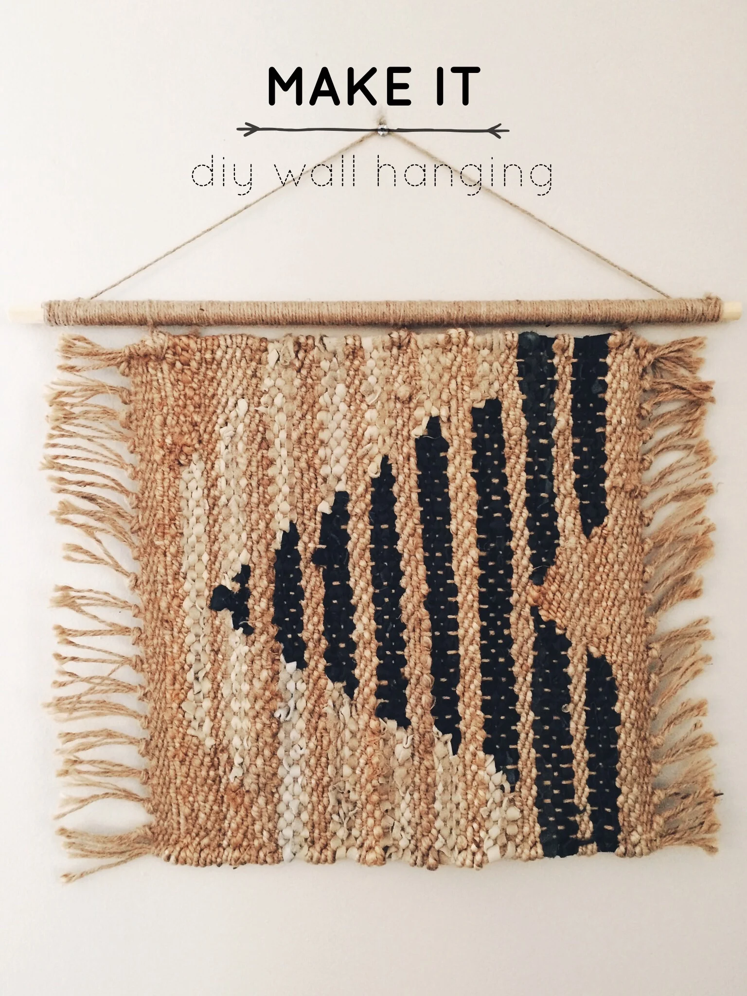 MAKE IT | diy wall hanging