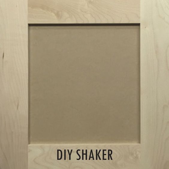 DIY Shaker Cabinets