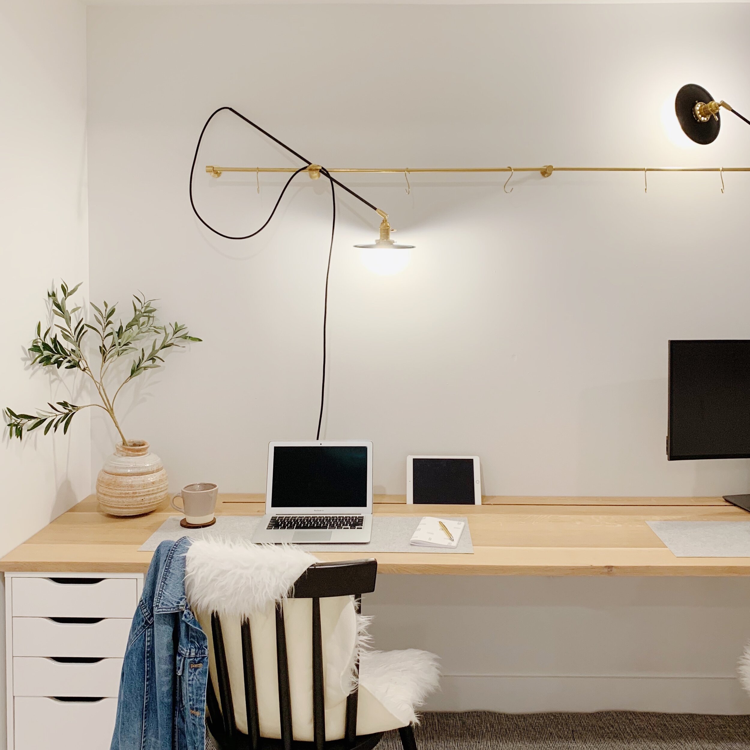Gespierd doorboren omringen DIY Wall Lamp — My Simply Simple