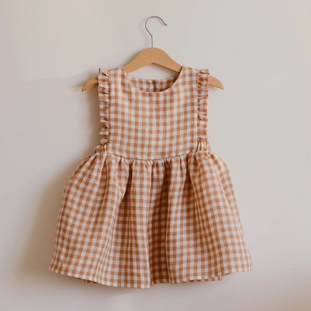 $55 | Gingham Pinafore