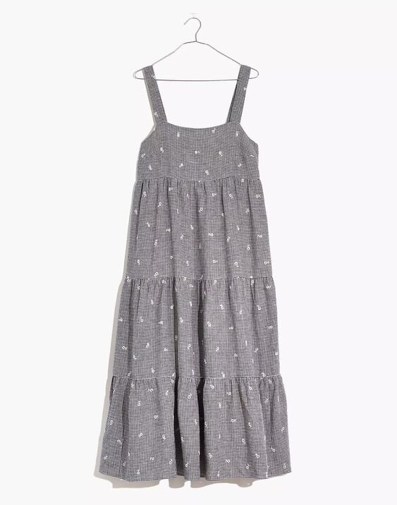 $138 | Gingham Midi Dress