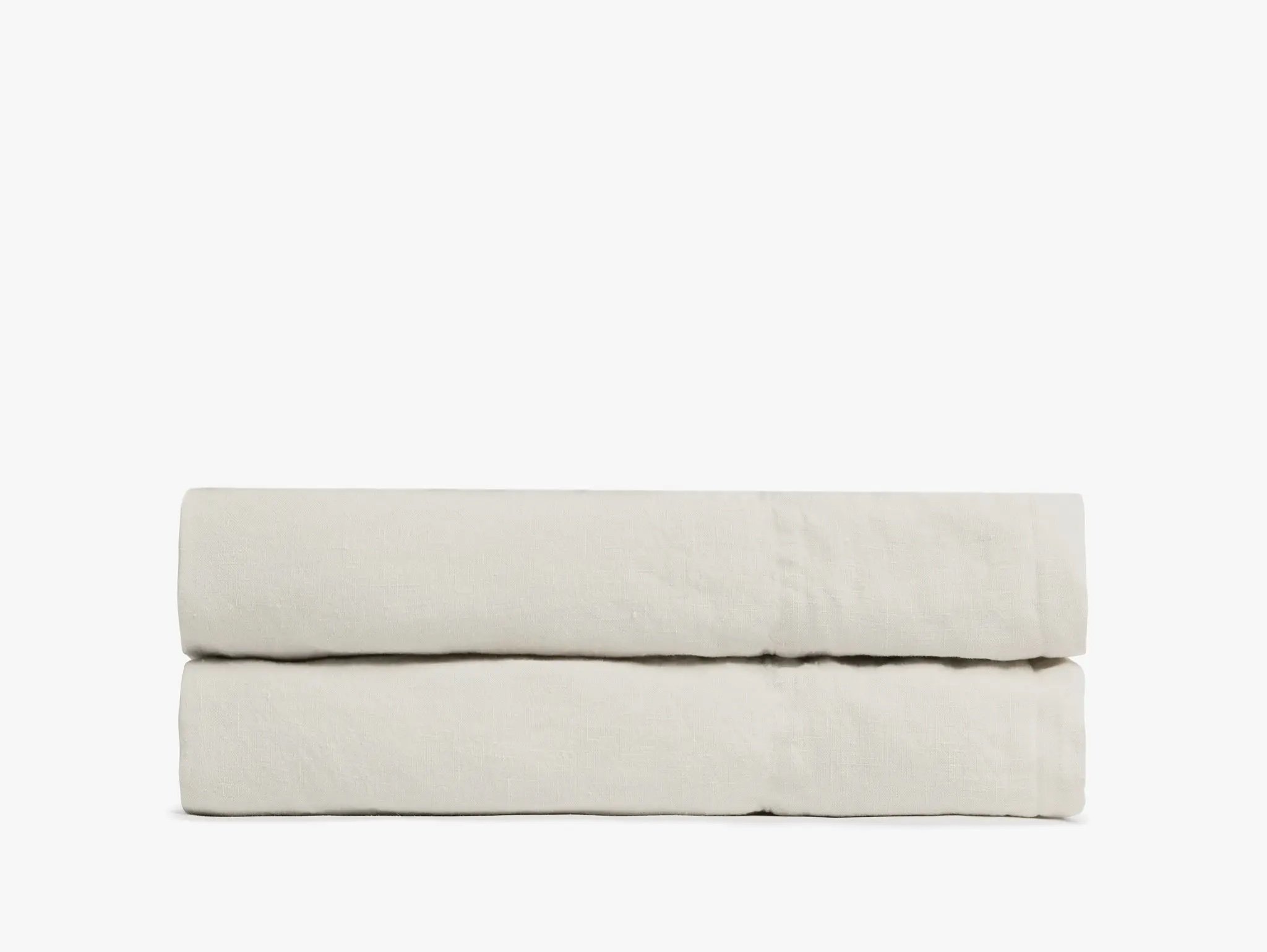 $140 | Linen Fitted Sheet Bone