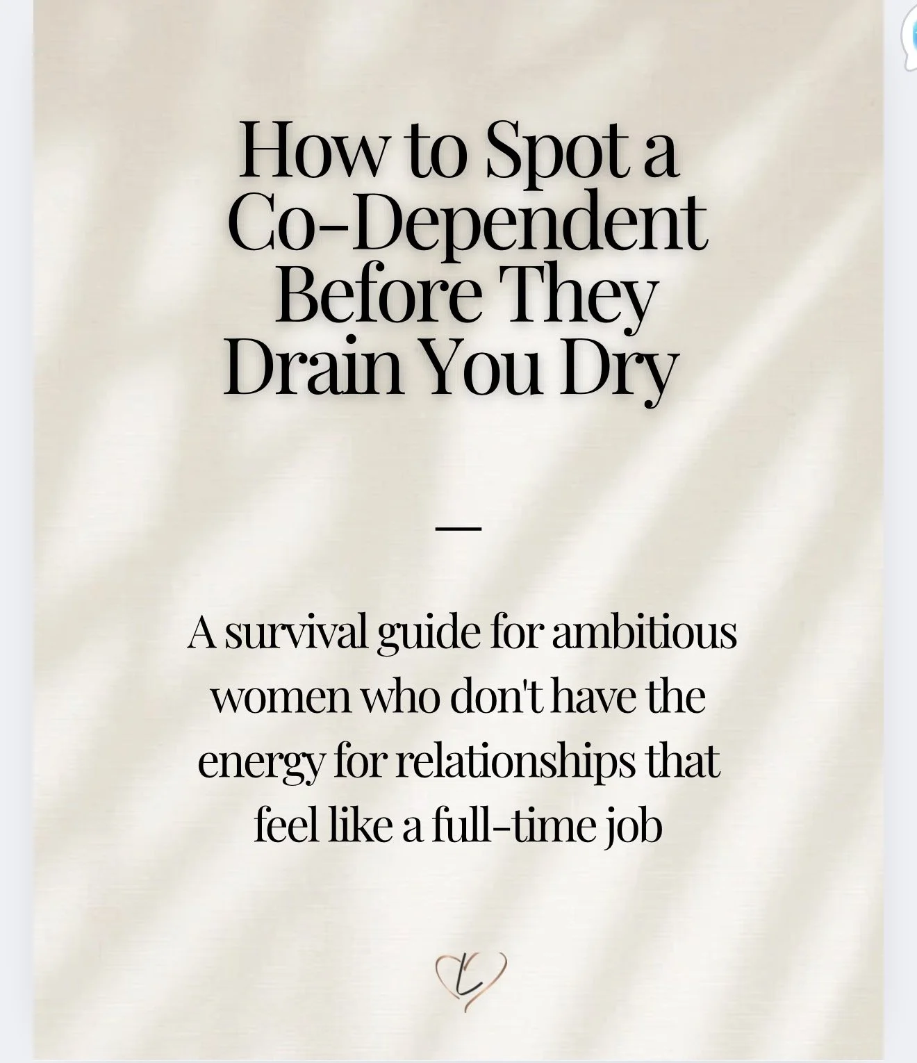 How to Spot a Co-Dependent Before They Drain You Dry