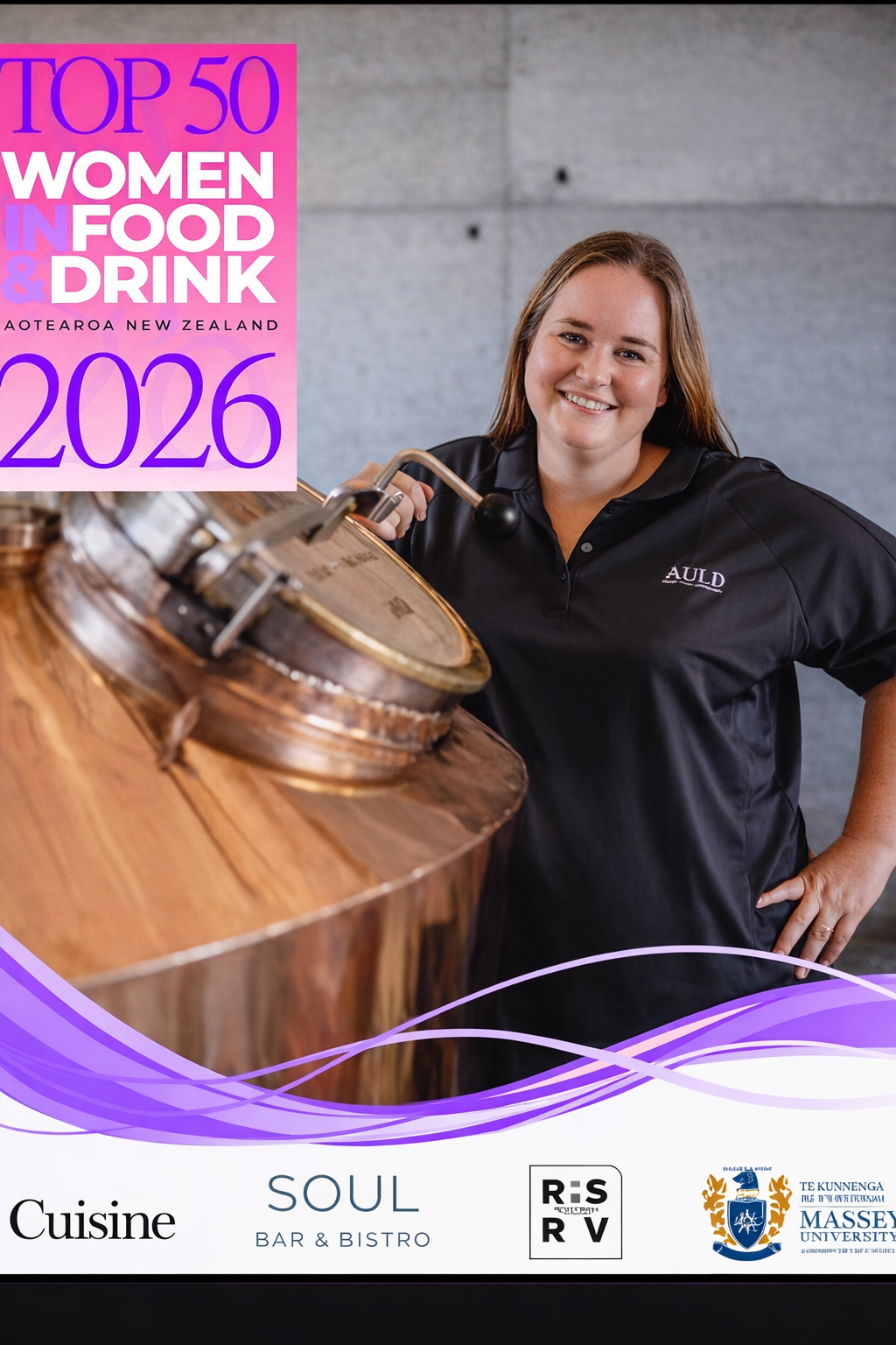 Toni Auld Named in 2026 Top 50 Women in Food &amp; Drink Aotearoa New Zealand