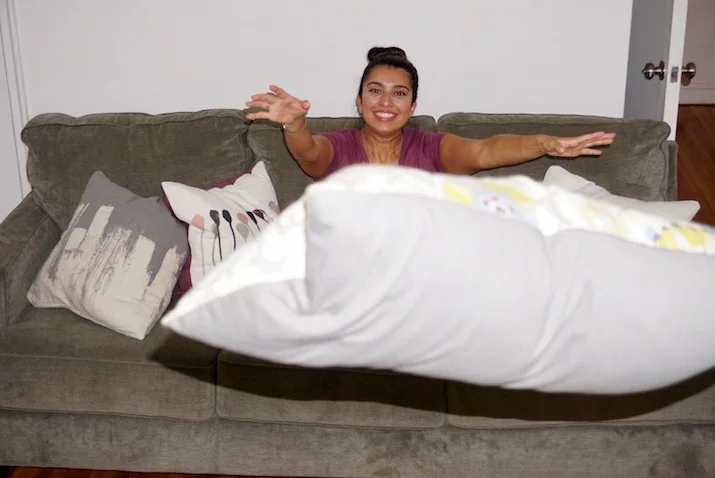 throw pillows