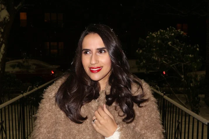 fuzzy faux fur Rebecca Taylor