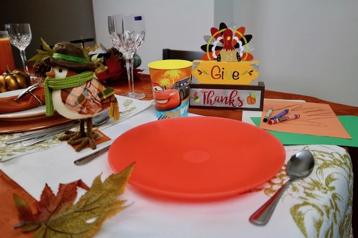kids table thanksgiving