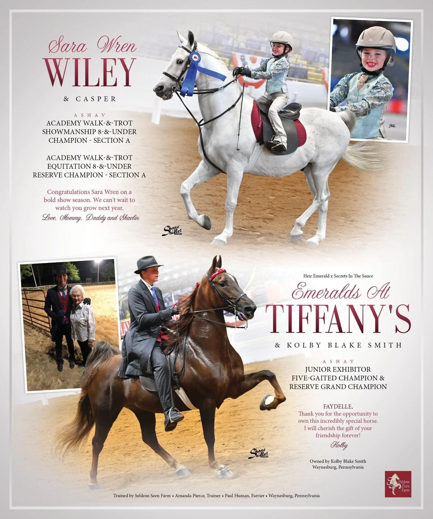 Horse Shows — Seldom Seen Farm