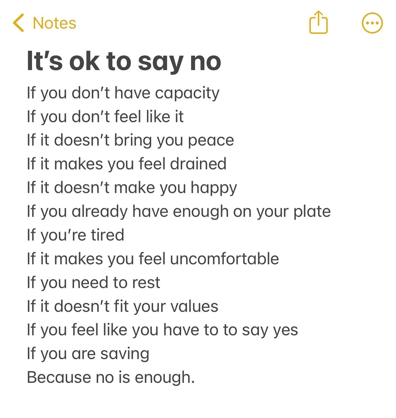It&rsquo;s ok to say no, full stop. 🤝🥰 

#advice #podcast #reminder #selfcare #selfloveclub #mindset #boundaries