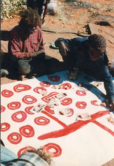 Mapping traditional ecological knowledge, Gibson Desert, 1999.