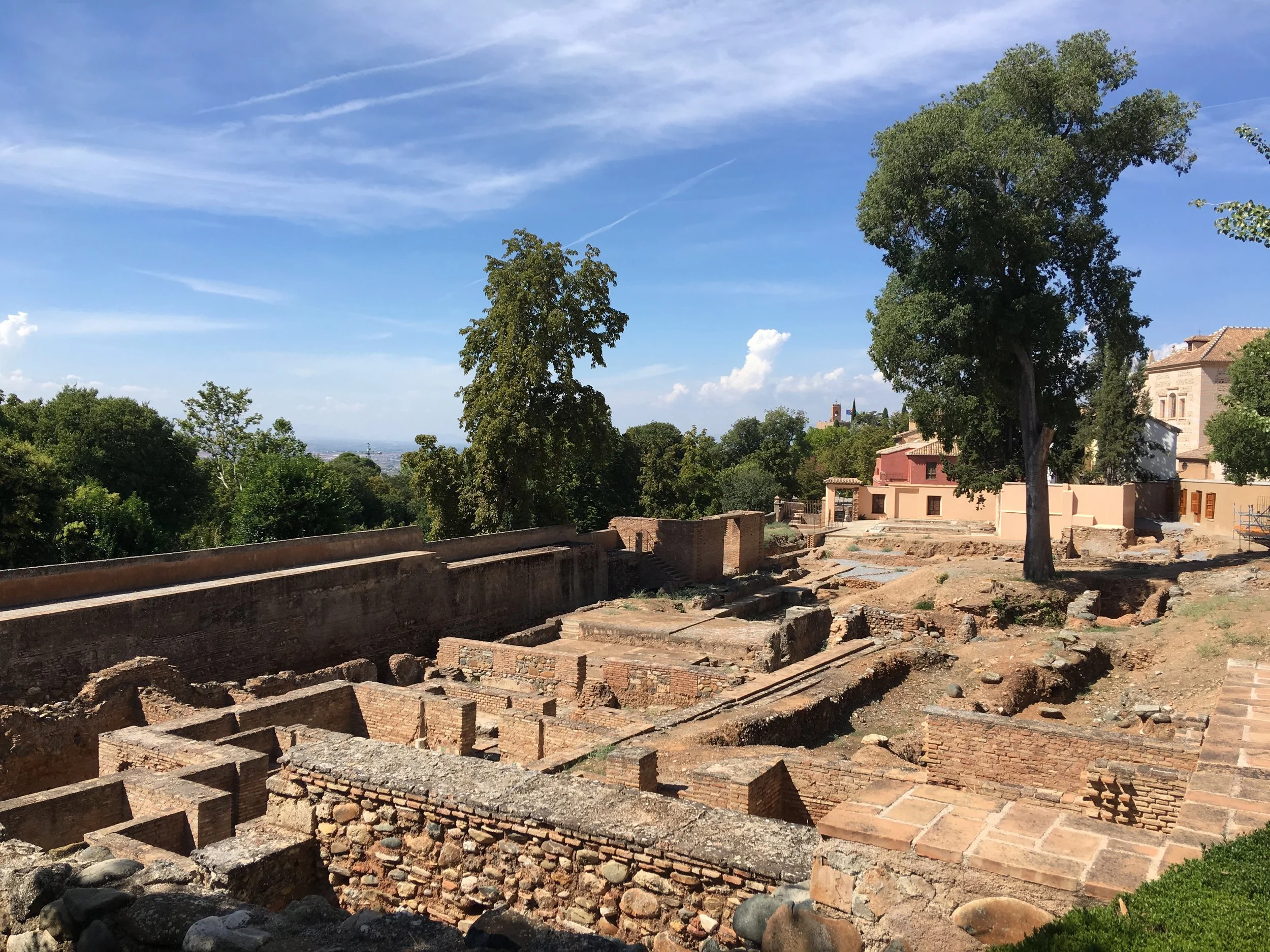 Layers of history: ancient Roman gardens beneath the Islamic Alhambra Gardens, Granada-Spain