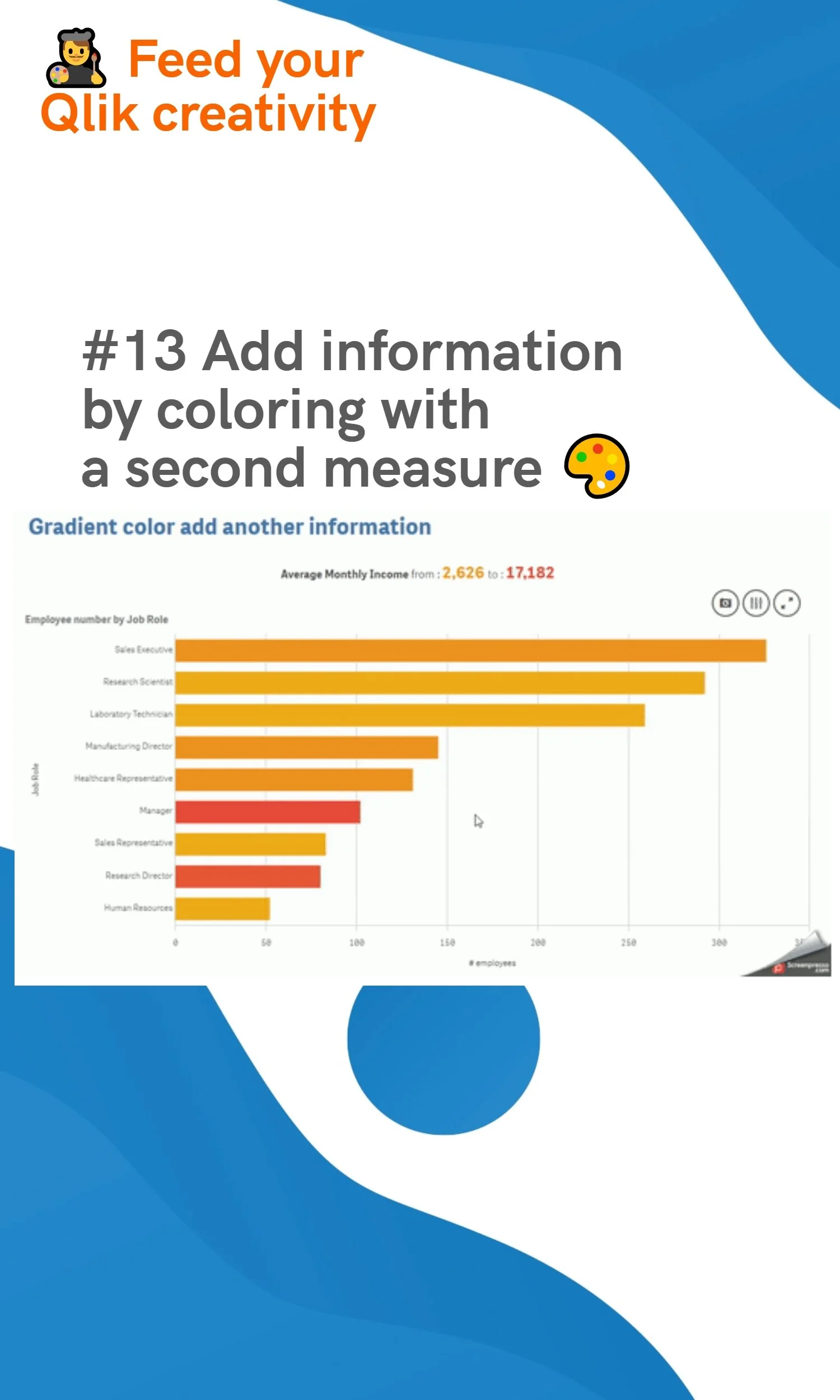 #13 Add information by coloring with a second measure 🎨
